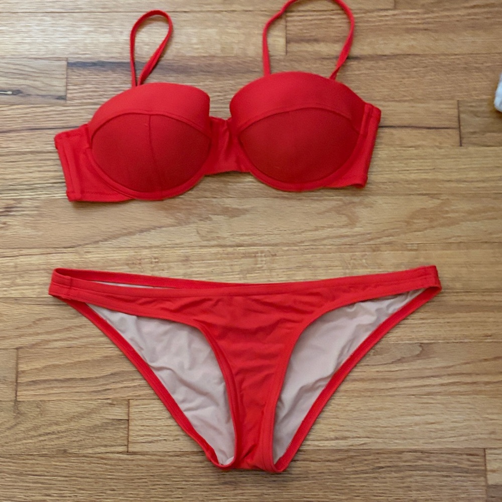 J Red Women's Bikini Set